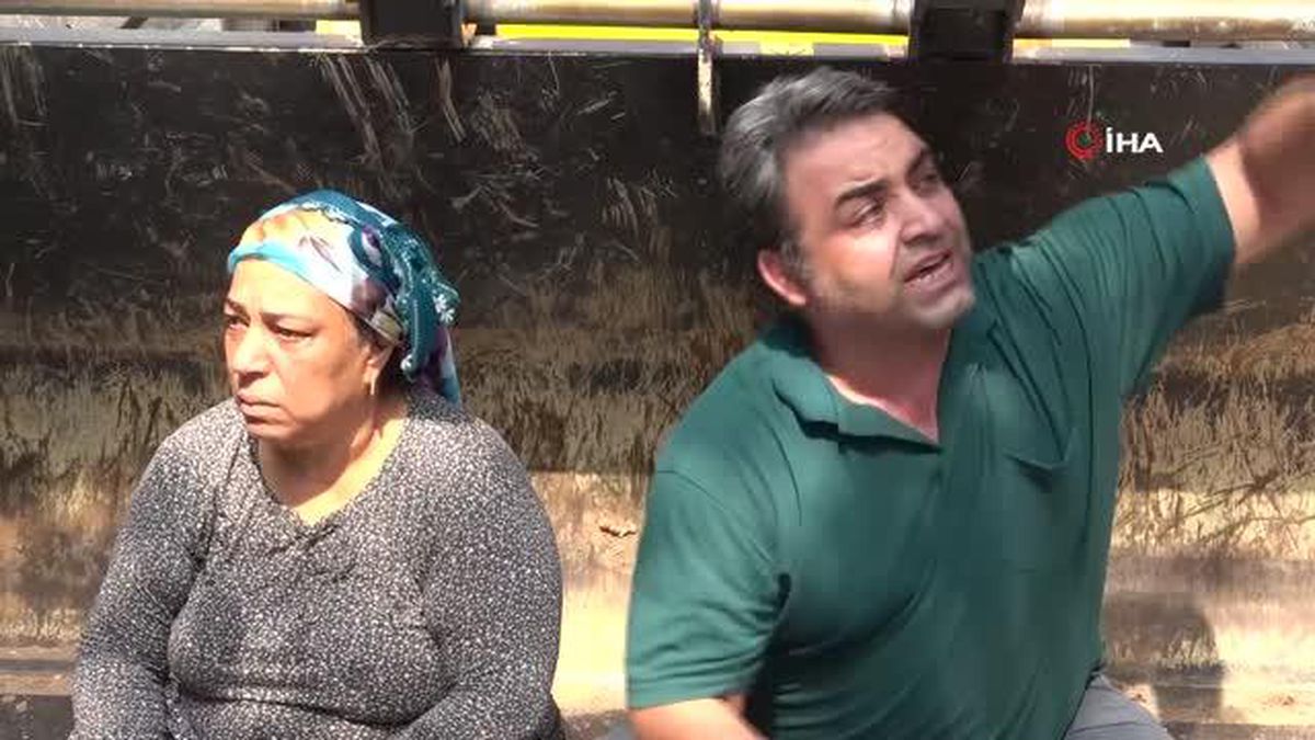 Suyu kesilen kadın gözyaşlarına boğuldu