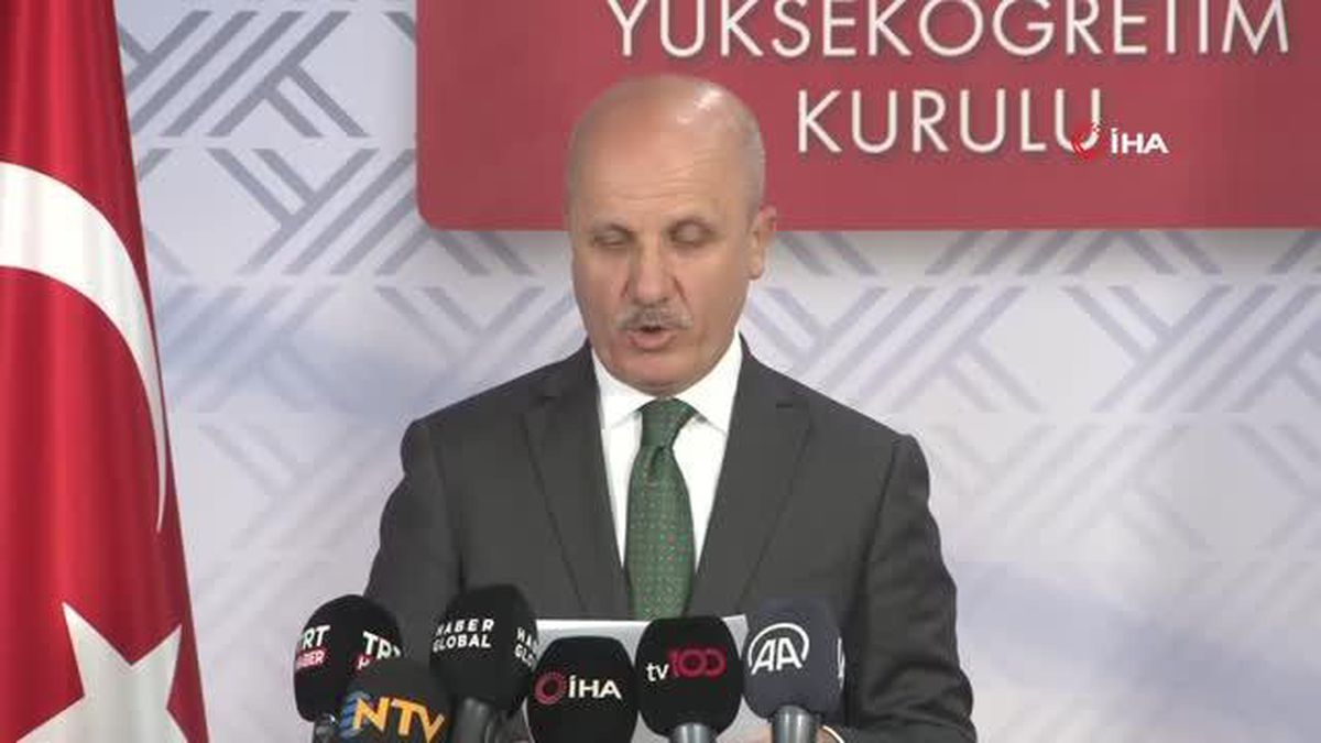 YÖK Başkanı Özvar: '(İptal edilen KPSS) YÖK incelemeleri tamamlamış olup, genel kurulumuzda inceleme neticesi sonucu paylaşılacaktır'