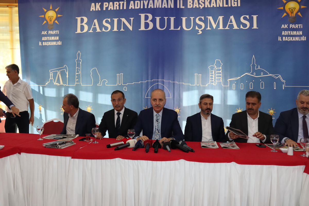 Adıyaman politika: AK Parti Genel Başkanvekili Kurtulmuş, Adıyaman'da basınla buluştu Açıklaması
