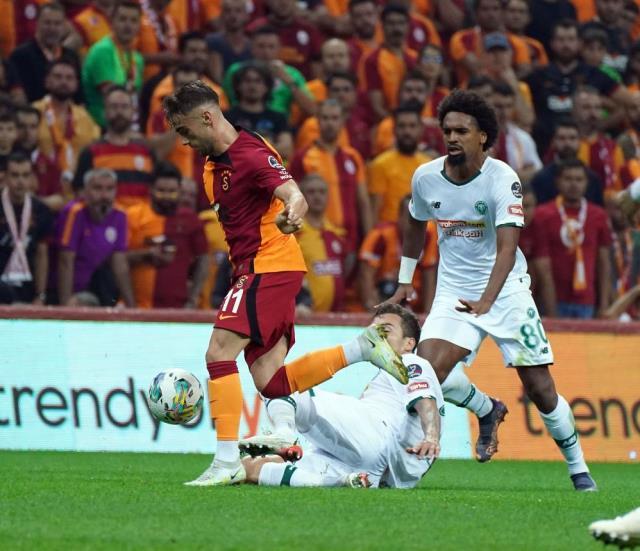 Aslan liderliği aldı! Galatasaray, sahasında Konyaspor'u 2-1 mağlup etti