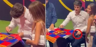 Barcelona'nın yıldızı Gavi, imza töreninde kadın hayranının yaptığı cesur hareketle neye uğradığını şaşırdı