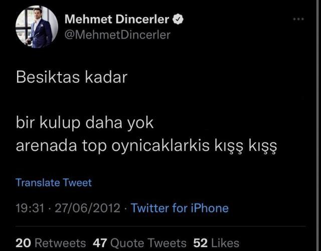 Mehmet Dinçerler Fenerbahçe'yi hedef aldı: Futbolda şike Mehmet Dinçerler Fenerbahçe'yi hedef aldı: Futbolda şike