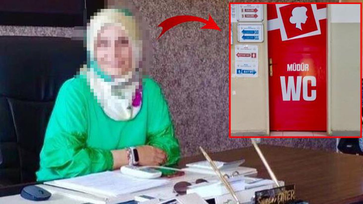 Müdürün kendisine özel yaptırdığı tuvalet ortalığı karıştırdı! İl Milli Eğitim önce 'sehven' dedi, sonra inceleme başlattı