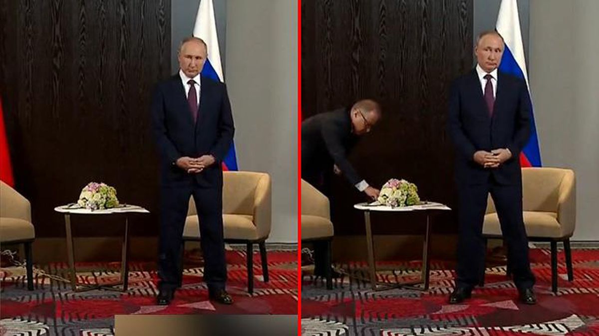 Putin'in Cumhurbaşkanı Erdoğan'ı ayakta beklediği anlar, tarihi zirveye damga vurdu