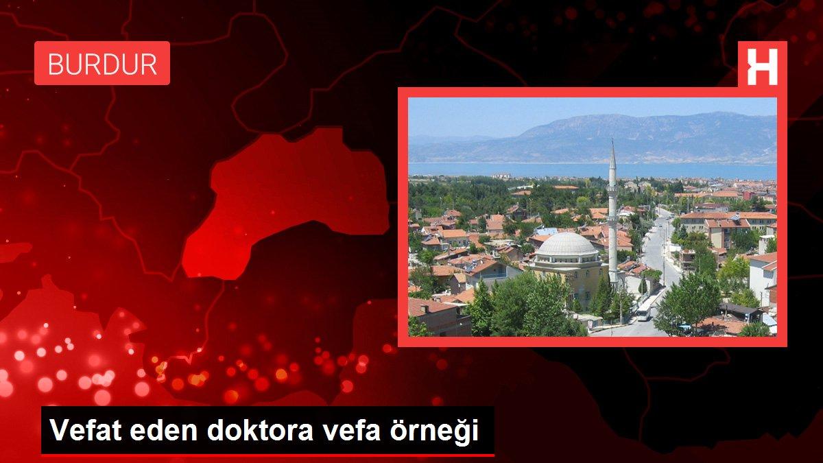 Vefat eden doktora vefa örneği
