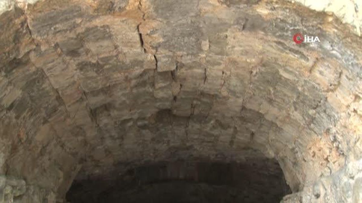 Beykoz'da Osmanlı Dönemi'ne ait su sarnıcı gün yüzüne çıktı