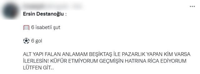 Ersin, Beşiktaş taraftarının sabır taşını çatlattı! Bir sonraki maçta kalede görmek dahi istemiyorlar