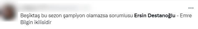 Ersin, Beşiktaş taraftarının sabır taşını çatlattı! Bir sonraki maçta kalede görmek dahi istemiyorlar