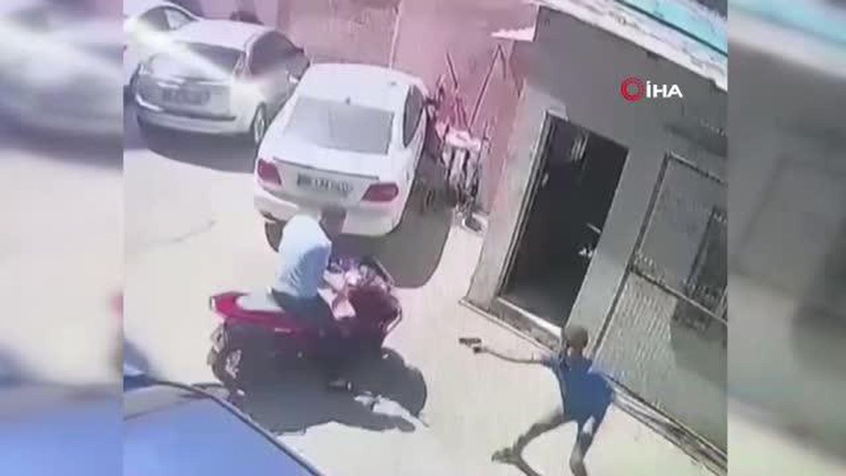 Katilini terlikle böyle kovaladı