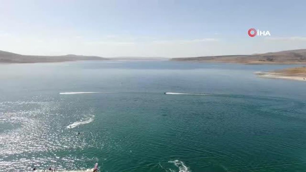 Kayseri haberi! Kayseri'de Türkiye Su Jeti ve Flyboard Şampiyonası Finali nefes kesti