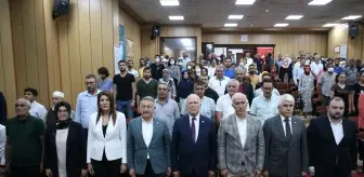 Mersin haberleri... KKTC Cumhuriyet Meclisi Başkanı Töre, Mersin'de 'Büyük Fotoğraf' konferansında konuştu