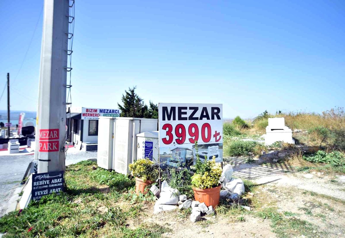 Zamlardan mezar taşları da nasibini aldı! 7 binden başlayıp 80 bine kadar çıkıyor