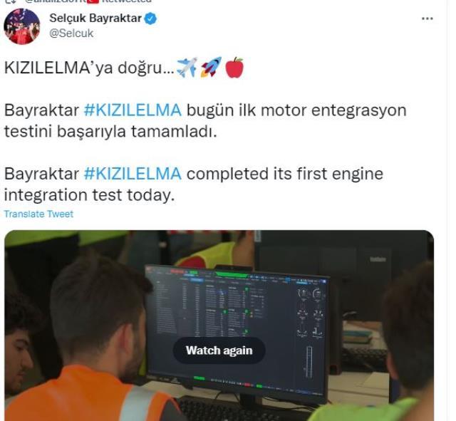 Selçuk Bayraktar, ilk muharip savaş uçağıyla ilgili Türkiye'nin beklediği haberi az önce verdi Selçuk Bayraktar, ilk muharip savaş uçağıyla ilgili Türkiye'nin beklediği haberi az önce verdi