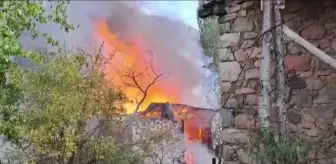 Artvin haberleri... Yusufeli'ndeki yangında 4 katlı bina kullanılamaz hale geldi