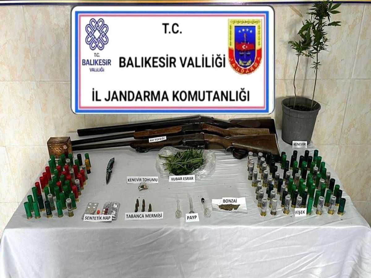 Balıkesir 3. sayfa haberi: Balıkesir'de kilo ile uyuşturucu ele geçirildi