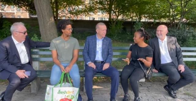 Cumhurbaşkanı Erdoğan Central Park'ta