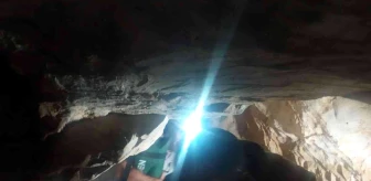 Son dakika haber... Düşüp yaralandığı mağarada mahsur kalan adam jandarma ve AFAD tarafından kurtarıldı