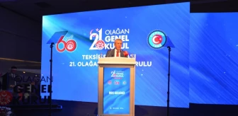 Nazmi Irgat TEKSİF Genel Başkanlığına yeniden seçildi