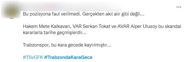 Süper Lig'de kıyamet koptu! 'Trabzon'da kara gece' etiketi gündemin zirvesinde