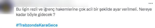 Süper Lig'de kıyamet koptu! 'Trabzon'da kara gece' etiketi gündemin zirvesinde