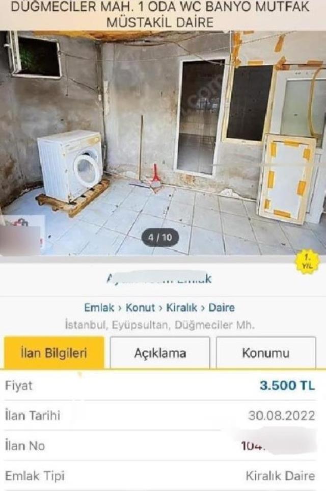 25 metrekare odayı 3 bin 500 lira isteyince sosyal medyada gündem olan ev sahibi konuştu