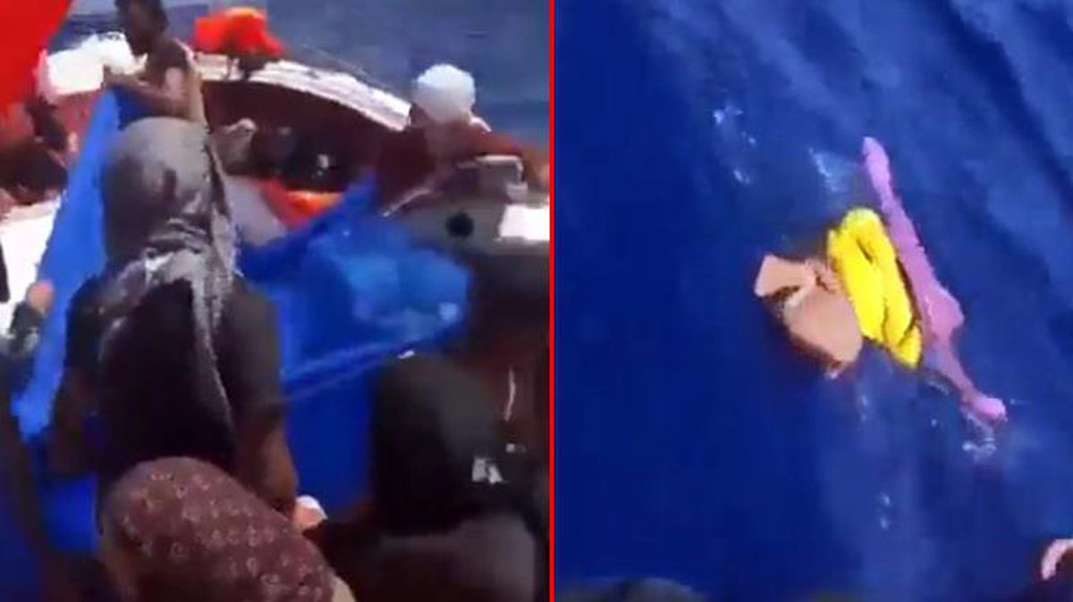Akdeniz'in ortasında insanlık dramı! Susuzluktan ölen çocuğunu kefenleyip denize attı
