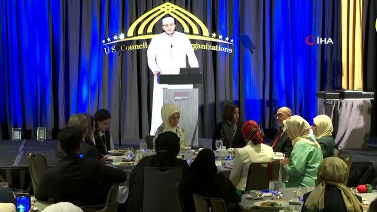 Emine Erdoğan'a ABD'de 'Uluslararası Müslüman Kadınlar Başarı ve Topluma Katkı Ödülü'