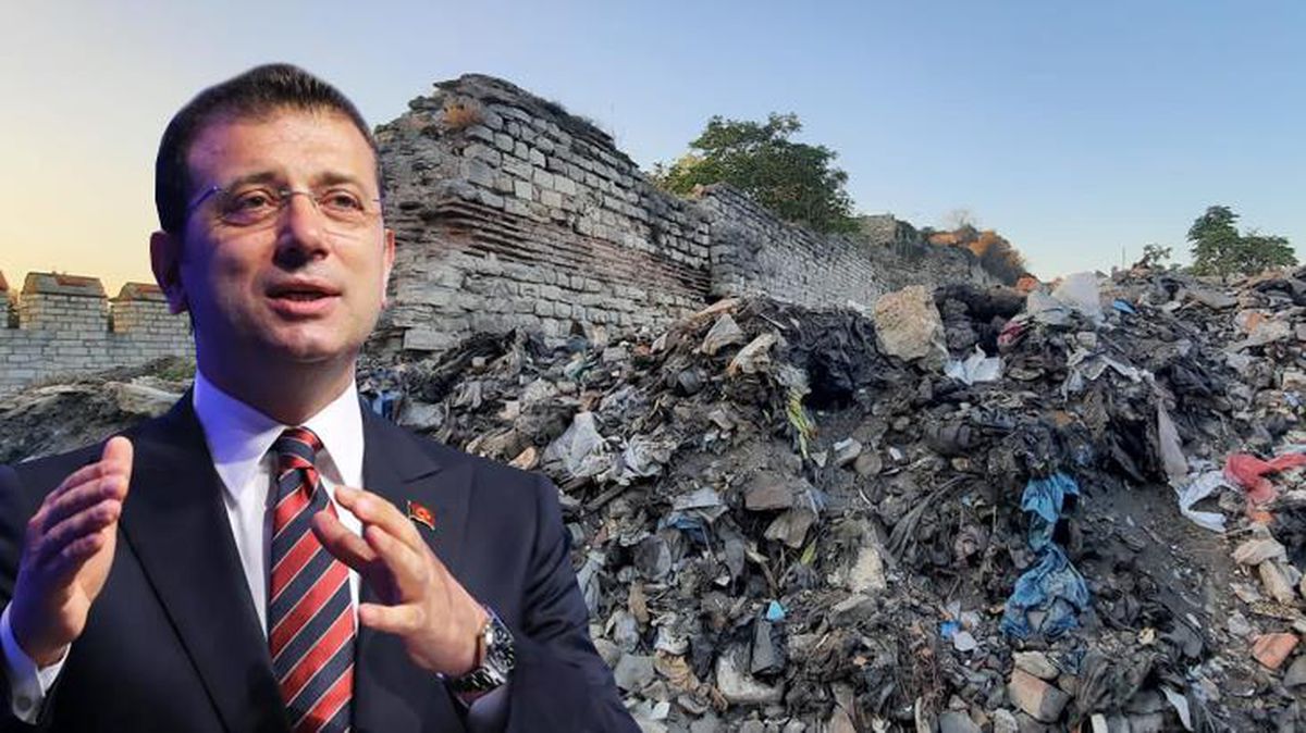 İmamoğlu, tarihi surları 'Neydi/Ne Oldu' notuyla paylaştı, kısa sürede 40 bin beğeni aldı