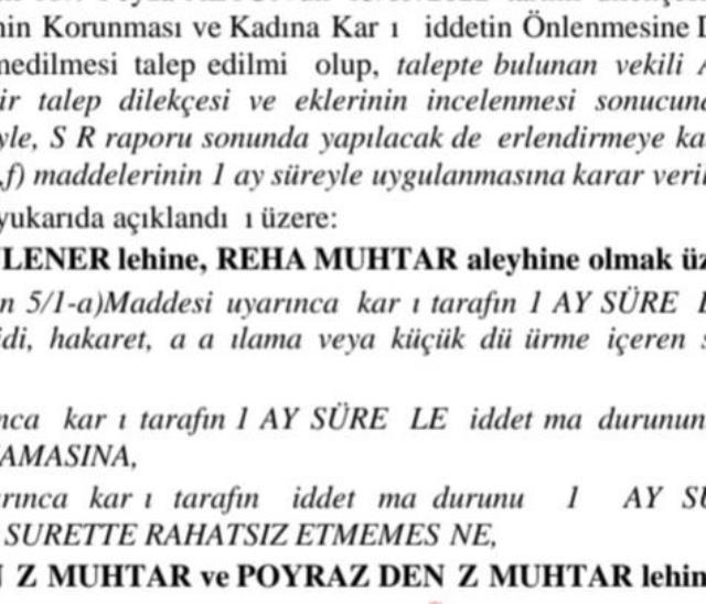 Reha Muhtar... KIZI MİNA BABASINDAN ÖNCE ŞİKAYETÇİ OLDU, SONRA GERİ ÇEKTİ! Reha Muhtar... KIZI MİNA BABASINDAN ÖNCE ŞİKAYETÇİ OLDU, SONRA GERİ ÇEKTİ!