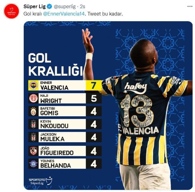 Süper Lig'in resmi hesabının yaptığı Fenerbahçe paylaşımı kıyameti kopardı! Takipten çıkan çıkana