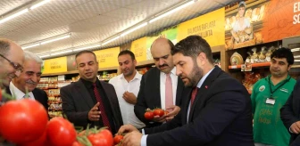 Erzurum haberleri | Türkiye'nin en ucuz salkım domatesi Aziziye'de