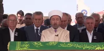 Eski Sosyal Güvenlik Bakanı Şide son yolculuğuna uğurlandı
