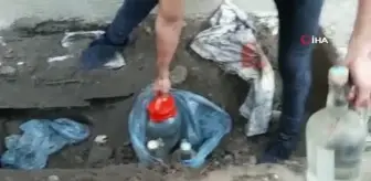 Hatay haberleri... Hatay'da 2 bin 210 litre sahte rakı ele geçirildi