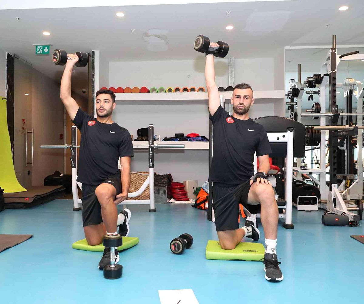 A Milli Futbol Takımı, Lüksemburg maçı hazırlıklarını sürdürdü