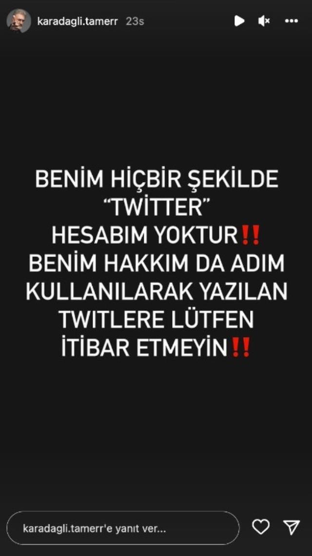 Tamer Karadağlı'nın LGBT+ karşıtı mitinge destek verdiği iddiası