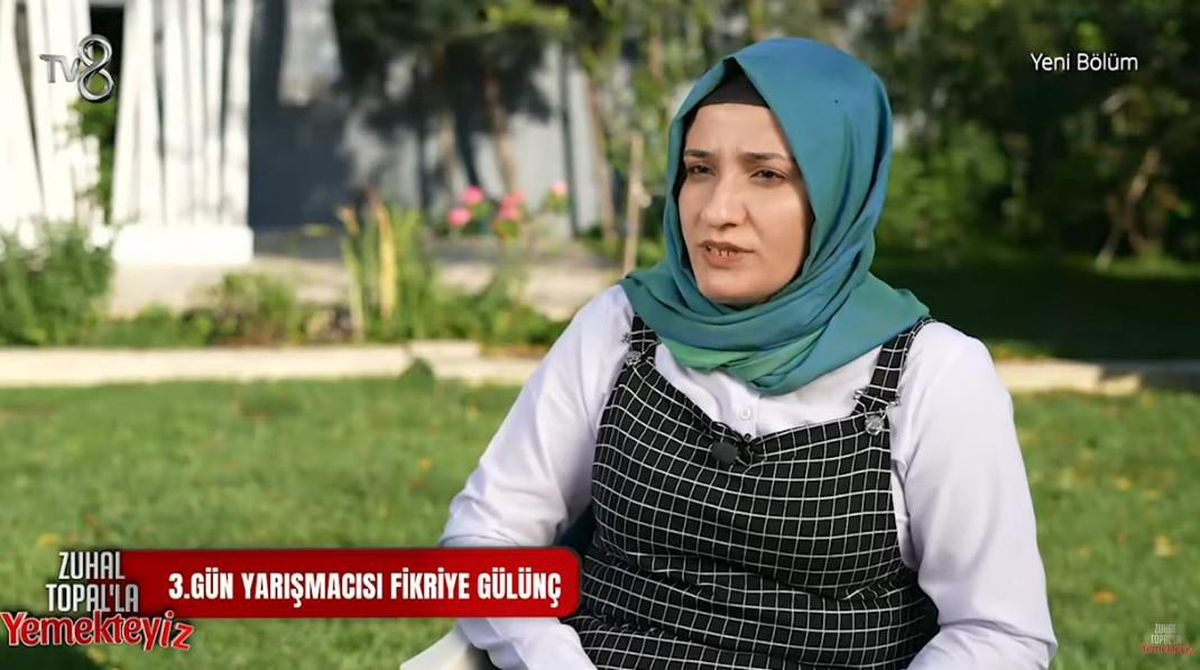 Zuhal Topal'la Yemekteyiz Fikriye Hanım kimdir? 21 Eylül Yemekteyiz 'Fikriye Gülünç' kimdir, kaç yaşında, nereli, mesleği ne? Kaç puan aldı?
