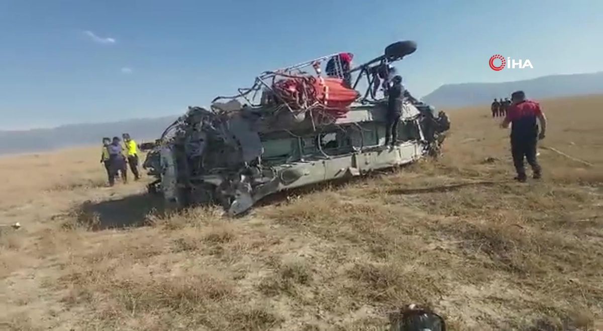 Denizli 3. sayfa haberleri: Denizli'deki helikopter kazasındaki 2 kişi hayatını kaybetti, 5 kişi yaralandı