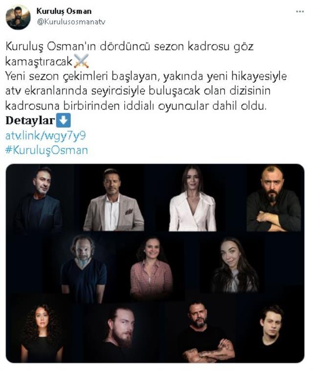 Kuruluş Osman yeni sezon ne zaman? Kuruluş Osman yeni sezon (4. Sezon) ne zaman başlayacak, saat kaçta, hangi kanalda yayınlanacak?