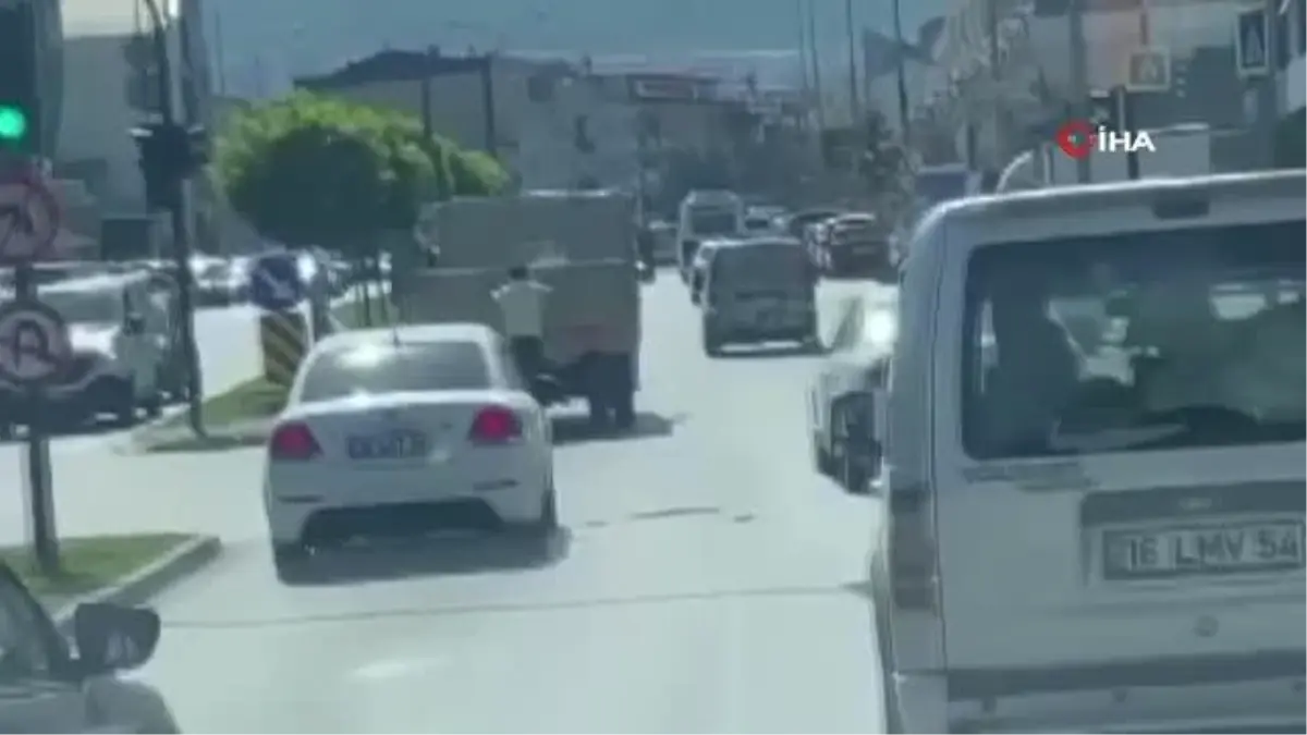 Patenle tehlikeli yolculuk kamerada