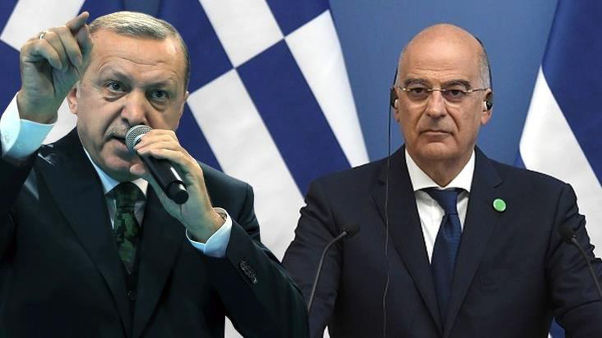 Cumhurbaşkanı Erdoğan'dan Yunan Dışişleri Bakanı'nın ithamlarına sert yanıt: Muhatabım değilsin, Mevlüt Bey'le görüş