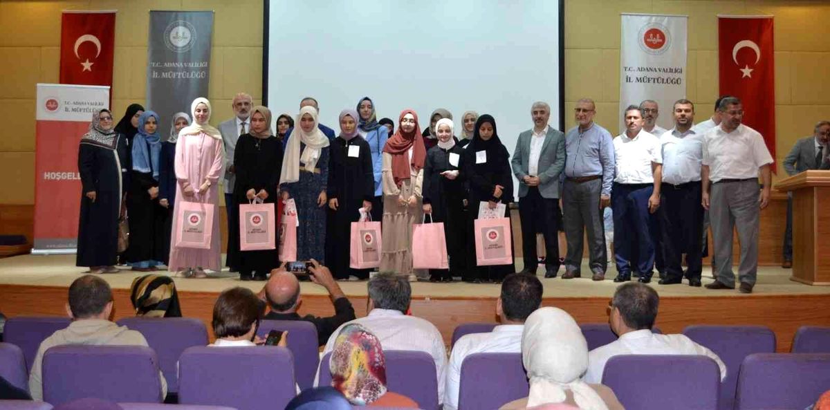 Adana haber! Hafızlık Yarışması Türkiye Finali Adana'da yapıldı