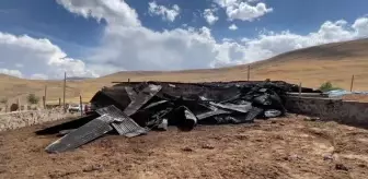 Erzurum gündem: Palandöken'de bir ev ile ahır yandı
