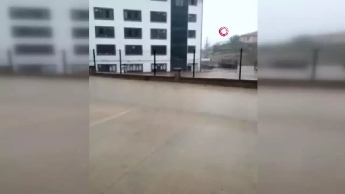 Tokat haber... Tokat'ta sağanak ve dolu yağışı