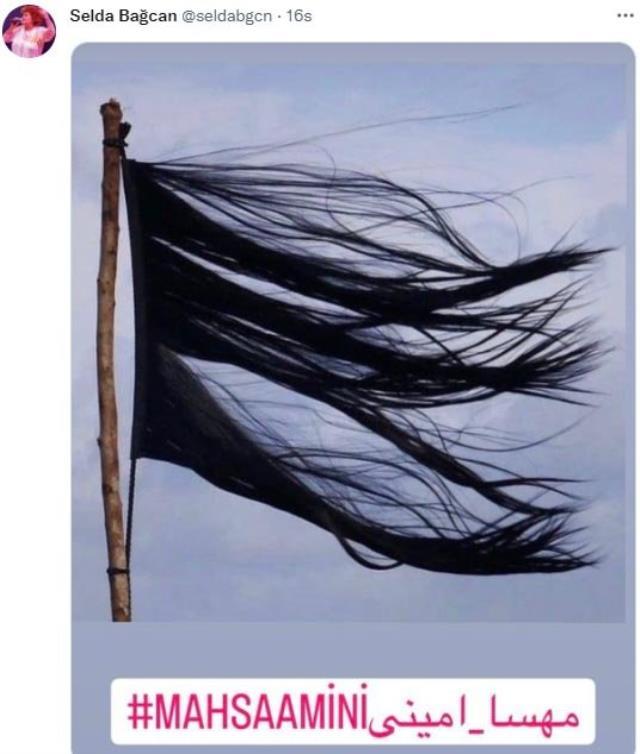 ÜNLÜ İSİMLERDEN BAŞÖRTÜ YASAĞINA UYMADIĞI İÇİN ÖLDÜRÜLEN 'MAHSA AMİNİ' PAYLAŞIMI! ÜNLÜ İSİMLERDEN BAŞÖRTÜ YASAĞINA UYMADIĞI İÇİN ÖLDÜRÜLEN 'MAHSA AMİNİ' PAYLAŞIMI!