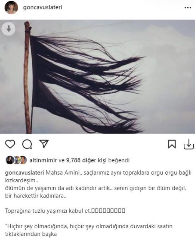 ÜNLÜ İSİMLERDEN BAŞÖRTÜ YASAĞINA UYMADIĞI İÇİN ÖLDÜRÜLEN 'MAHSA AMİNİ' PAYLAŞIMI! ÜNLÜ İSİMLERDEN BAŞÖRTÜ YASAĞINA UYMADIĞI İÇİN ÖLDÜRÜLEN 'MAHSA AMİNİ' PAYLAŞIMI!