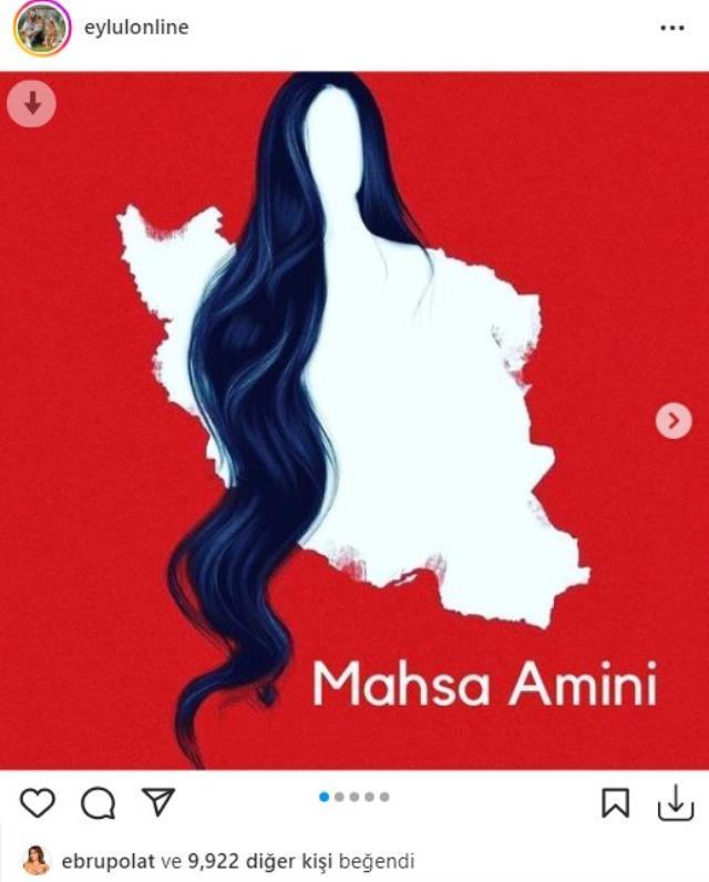 ÜNLÜ İSİMLERDEN BAŞÖRTÜ YASAĞINA UYMADIĞI İÇİN ÖLDÜRÜLEN 'MAHSA AMİNİ' PAYLAŞIMI! ÜNLÜ İSİMLERDEN BAŞÖRTÜ YASAĞINA UYMADIĞI İÇİN ÖLDÜRÜLEN 'MAHSA AMİNİ' PAYLAŞIMI!