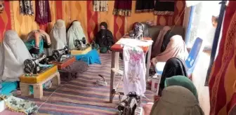 Afgan kadın Can, işsiz kadınlara umut olmak için üretim tesisleri kurdu