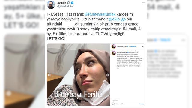 AK Parti Gençlik Kolları Başkanı da tartışmaya dahil oldu! Jahrein, AK Partili Rümeysa Kadak'a tepkiler yağdırdı! AK Parti Gençlik Kolları Başkanı da tartışmaya dahil oldu! Jahrein, AK Partili Rümeysa Kadak'a tepkiler yağdırdı!