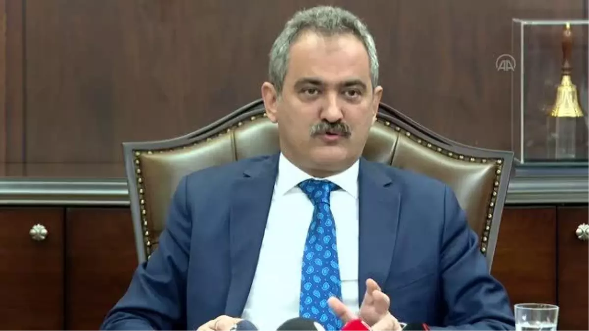 Bakan Özer: 'İlk kez öğrenci ve öğretmen destek sistemini kamuoyuna açıklayacağız'