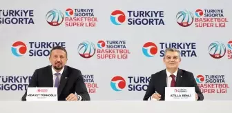 Basketbol Süper Ligi'nin yeni isim sponsoru, Türkiye Sigorta oldu